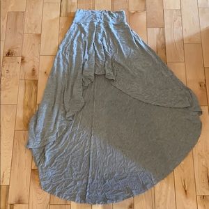 High low grey XS skirt from Laila Jayde